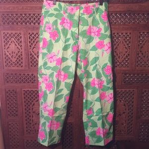 Lily Pulitzer Floral Capris